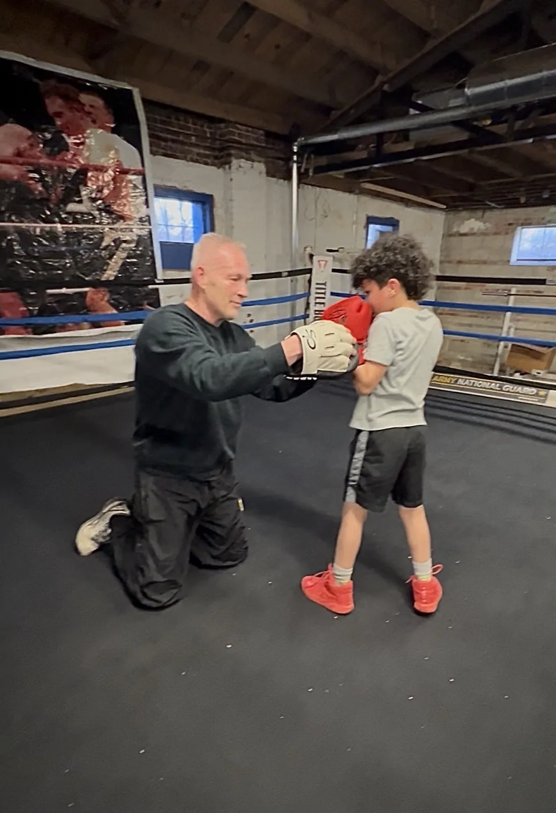 At Saint Michaels Boxing Club