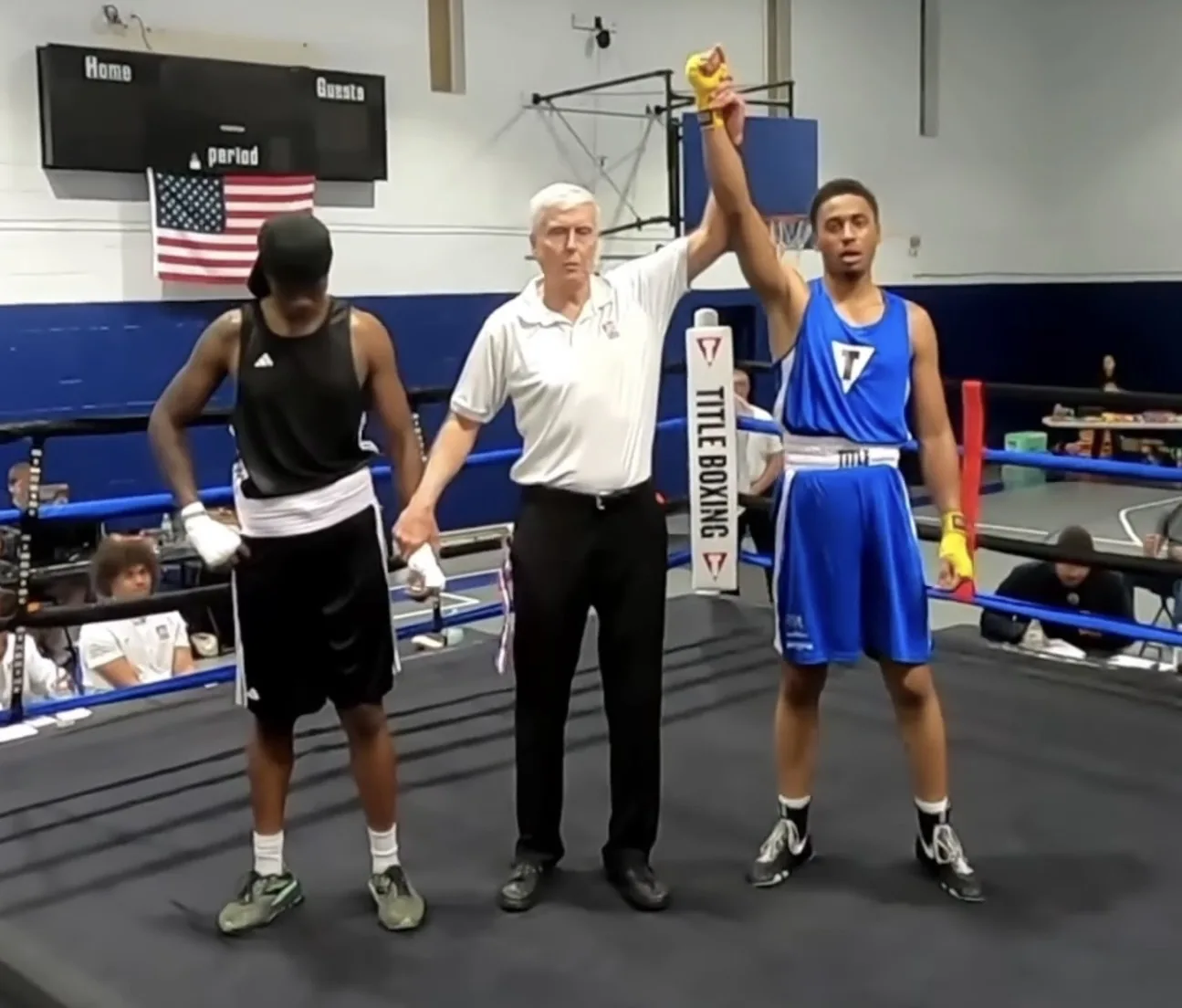 At Saint Michaels Boxing Club
